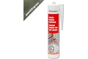 WURTH Würth respetando - silicona celular sanitaria colour gris 310 ml cartucho