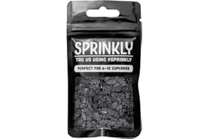SPRINKLY - Sprinkle Shapes - Bats (Halloween) - 25g