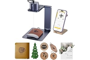LaserPecker Pro Laser Engraver Portable Compact Etching Machine Mini Desktop Stand Cutter Handheld DIY Craft for Wood Leather