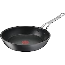 Koekenpan 28cm rvs met anti aanbaklaag - Schoondergang van Zwanenburg