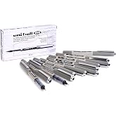 Uni-ball UB-157 Eye Fine t&uuml;kenmez kalem, siyah Uni s&uuml;per m&uuml;rekkep, 0,7 mm u&ccedil;, 12 adet