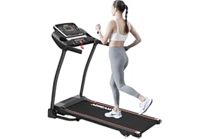 Folding Treadmill with 3 Incline Levels, ADREAM 2.5HP Electric Treadmill for Home Office, Indoor Walking Running Machine with LCD, Cup Holder