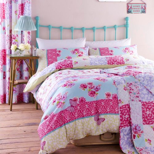 Gypsy Patchwork Duvet Set Luxury Bedding Set Single Bed Size Multi