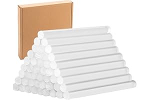 ORAGKE Heißklebesticks 7mm x 100mm 100 Stück, Heißklebepistole Sticks Hochfest Schnelltrocknend, Heißklebestifte für DIY Basteln Reparatur Heimwerken, Heissklebepistole Klebesticks Transparente