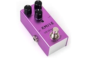 KMISE E Gitarren Effektpedal Mini Single Type DC 9V True Bypass (US-Traum) pedal Overdrive Gitarren Effektpedal
