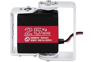 ANNIMOS robot digital servo 25 kg högt vridmoment vattentät metallutrustning med U mouting hobby gör-det-själv-kit