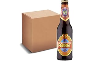 FORST 24 Bottiglie Birra Forst Sixtus da 33 cl Italiana Rossa Italia Luppolo Doppio Malto Artigianale, Birra Forst Sixtus 24 Bottiglie - 7,92 Litri