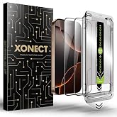 XONECT iPhone 16 Uyumlu Ekran Koruyucu - 9H Temperli Cam, HD Şeffaf, 2&rsquo;li Paket