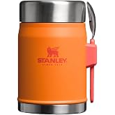 STANLEY Klasik Efsanevi Yemek Kavanozu ve Spork 0.4L (Altın Başak Mercan)