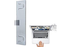 itrimaka Document Holder Clip, Monitor Document Paper Holder, Sticky Note Holder for Desk Monitor, Computer Desk Organizer with Clips for Documents, 4 Paper, Business Cards, Notes