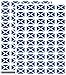 Supertogether Pack of 90 , 31x20mm , Scotland Flag Stickers Scottish St Andrews Labels