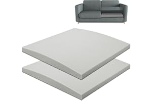 baibu Sofa Saver & Sponge Sofa Support Pad for Enhanced Comfort, Couch Sofa Seat Cushion Sag Repair -2Pc, Grey