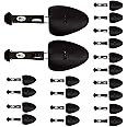 Lify Men's Adjustable Plastic Shoe Trees - Shaper/Stretcher/Boot Holder - Black