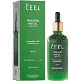 The Ceel Biberiye Sa&ccedil; Yağı Complexi 50 ml - Biotin, Hint Yağı ve Vitamin E İ&ccedil;eren Bitkisel Bakım Yağı, Sa&ccedil; Derisi, Kaş ve Kir
