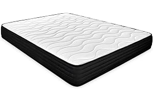 mattfy - Colchón Viscoelástico Reversible Kloe 90 x 190, Firmeza y Confort, Cara Invierno/Verano, Altura 20cm