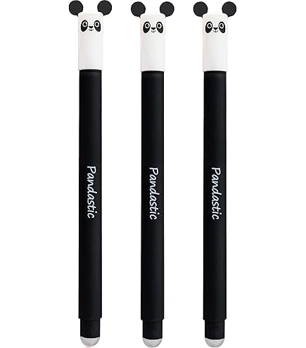 Eberhard Faber 582191 Navullingen voor uitwisbare gelpen, 3 stuks in zwart