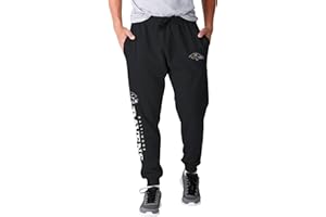 FOCO NFL Men's Officially Licensed Team Color Primary Logo Helmet Football Sweatpants Joggers Pants