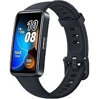 HUAWEI Band 8 Smart band, AP52, Monitoraggio scientifico del sonno, Batteria fino a 2 settimane, Compatibile con Android e iO