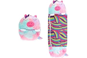 Discoball Sleeping Bags for Kids, Boys and Girls Plush Slumber Bag for Kindergarten/Travel/Camping/Daycare