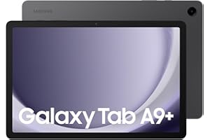 Samsung Galaxy Tab A9+ Android Tablet, 64GB Storage, Large Display, 3D Sound, Graphite, 3 Year Samsung Extended Warranty (UK Version)