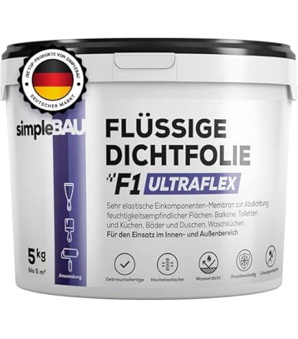 35kg FAST AquaDUO Elastische Zweikomponentige Isolierung Abdichtung Dichtschlämme