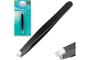Serinina® Pinzetta Sopracciglia Professionale - con punte di Precisione 2.0 - Pinzette Professionali in Acciaio Inossidabile con Astuccio di Custodia, per Uomini e Donne - per tirare meglio i peli