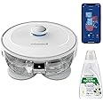 Bissell SpinWave R5, Robot Vacuum Cleaner with Mop, LIDAR Navigation, Carpet and Carpet Detection, Powerful Vacuum up to 2000 pa, Wireless Vacuum Cleaner, 61 dB, White, 3475N