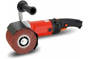 Trintion Satiniermaschine Holz 1200 Watt Bürstenschleifer 220 V/50 Hz 600-3000U/min Elektrische Satiniermaschine Bürstmaschine zum Schleifen Glätten Bürsten Strukturieren Mattieren Satinieren