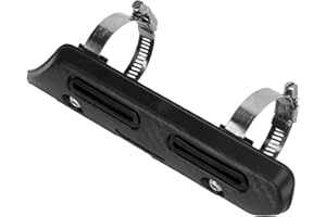 BNINETEENTEAM Motorcycle Exhaust Heat Shield, ATV 25mm-51mm Exhaust Pipe Heat Shield Insulation Cover for 4 Stroke Motorcycle, ATV, UTV, Offroad Vehicles(Black) Heat shield/wrap cover Heat shields/wraps