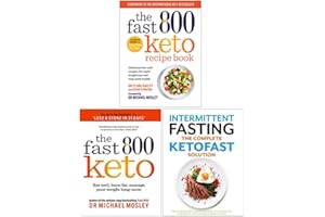 The Fast 800 Keto Recipe Book, Fast 800 Keto, The Complete KETOFAST Solution Intermittent Fasting 3 Books Collection Set