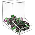 Gnjoyxuan Laundry Pods Container,Wall Mounted Acrylic Laundry Detergent Pods Dispenser Dishwasher Pod Holder with Lid, Laundry Organization for Laundry Room Decor