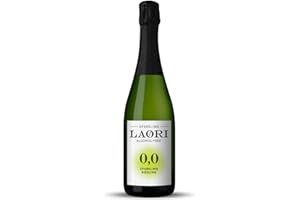 ‎LAORI Laori Sparkling Riesling alkoholfrei 750 ml | Alkoholfreier Sekt mit den fruchtig-floralen Noten der Rieslingtraube | 0,0% Alkohol, vegan & ohne künstliche Aromen | Perfekt für alkoholfreien Spritz