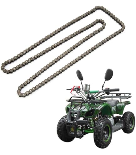 AIGOHO 1 X Chaîne De Pignon 25H 158 Aillons Avec Aillon De Rechange Pour Ini Oto Cross 47cc