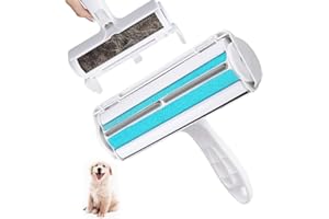 GÉNÉRIQUE PawTopia Brosse Anti Poils Animaux Chat Chien, Brosse Ramasse Enlève Poils, Magique Réutilisable pour Poils, Rouleau à Poils d'animaux, Épilateur pour Canapé, Arbre à Chat, Voiture, lit, Tapis