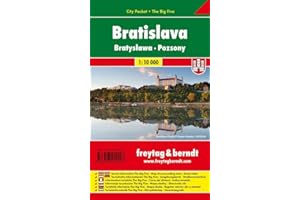 FREYTAG-BERNDT UND ARTARIA Bratislava: Stadskaart 1:10 000: PL 35 CP