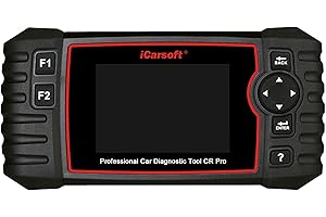 iCarsoft CR Pro Alimenté par pile Valise de Diagnostic Multi-Marques, Noir, Windows 10