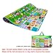 Kids Crawling Educational 2 Side Play Mat Game Soft Foam Picnic Carpet 200X180cm