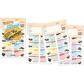 Gıpta 54196 Okul Etiketi Hot Wheels Ders Programlı 5410