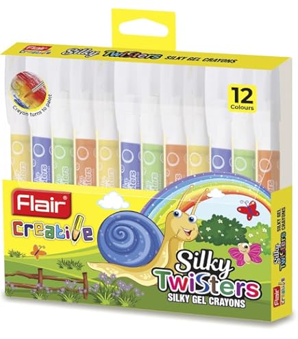 Maped Color'Peps Twist Crayons - 24 Pack No-Sharpen Coloring Crayons For Kids
