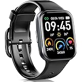 Smartwatch, Orologio Fitness Uomo Donna 1.69'' HD Smart Watch, 25 Sportive Activity Fitness Tracker, Sonno Cardiofrequenzimet