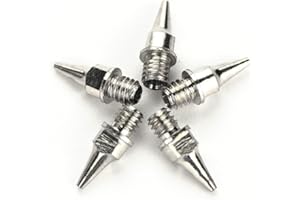 SALMUE 5pcs 0.2/0.3/0.5mm Airbrush Needle Kit, Airbrush Paint Accessories Gravity Feed Machine Fluid Nozzles Replacement for Airbrush