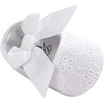 Bandeaux Bébé Fille - Lot De 2 Avec Perles Et Dentelle Fleur - Blanc, élastique, Pour Mariage, Baptême, Photos