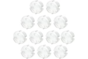 Offgridtec 12 szt. zabezpieczenie przed dziećmi do zabezpieczenia gniazdka wtykowego, wtykowe, przezroczyste