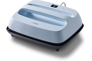 Cricut EasyPress 3 Piastra termica da 30x25 cm,Termopressa per felpe,coperte,festoni e altro, utilizzare con termovinile (HTV), Infusible Ink, prodotti per sublimazione, temp. max. 205 °C, blu zen