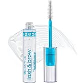 essence lash &amp; brow mascara gel for eyelashes and eyebrows, define (10ml) | Clear Textured Gel Mascara, Fix and Care, Vegan C