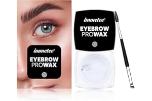 immetee Sapone Per Sopracciglia, Impermeabile Eyebrow Soap Kit, Sapone Modellante Per Sopracciglia Piumose 4d, Gel Professionale Per Sopracciglia, (Pennello+15ml)