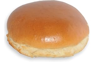 FOSTERS BAKERY Fosters Frozen Sliced Glazed Brioche Burger Buns 5inch - 10x4