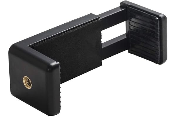 BKN Universal Monopod Holder Clip for Mobile Camera Holder and Tripod Mount Holder's - 1pcs, Black