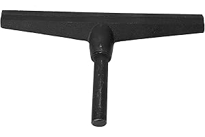 FOCKET Drehbank-Werkzeugauflage, 12-Zoll-Werkzeugauflage aus Gusseisen mit Pfosten mit 4/5-Zoll-Durchmesser, Drechselbank-Drehwerkzeugauflage, Drechselbank-Drehzubehör für Holzbearbeitung