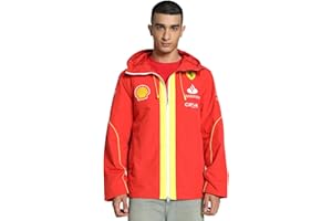PUMA Giacca antipioggia Scuderia Ferrari 2024 Pro da uomo - Rossa